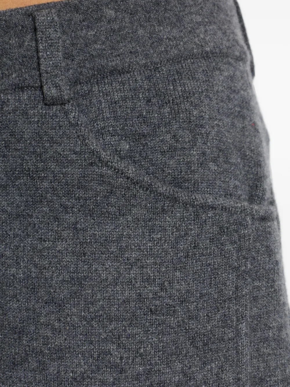 Lisa Yang Veda cashmere straight-leg trousers Grijs