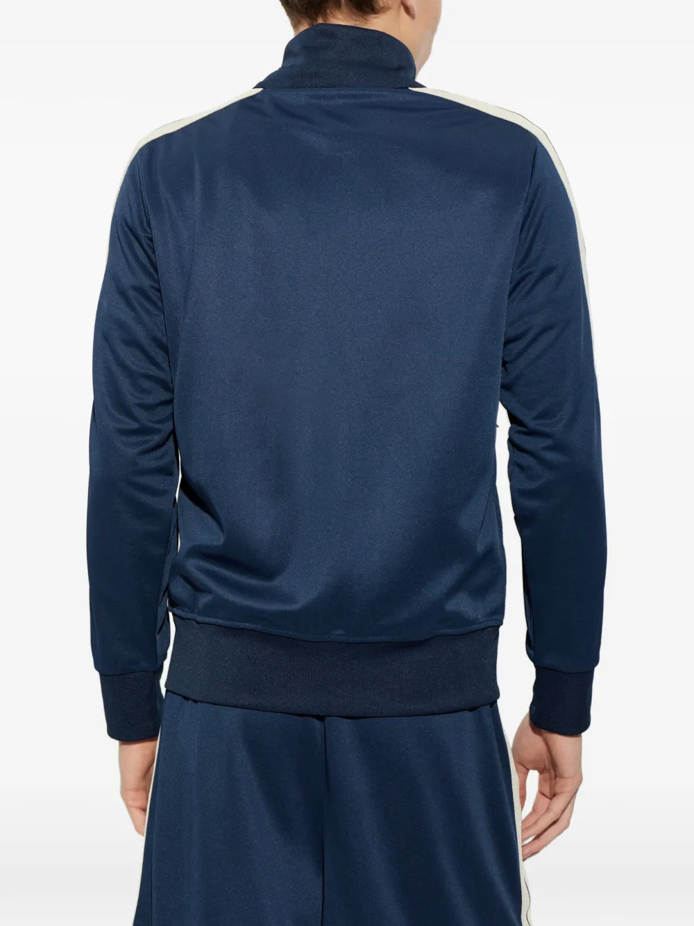 Palm Angels side-stripe sweatshirt Blauw