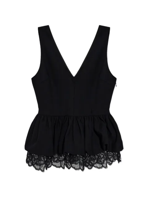 ROTATE BIRGER CHRISTENSEN V-neck peplum blouse