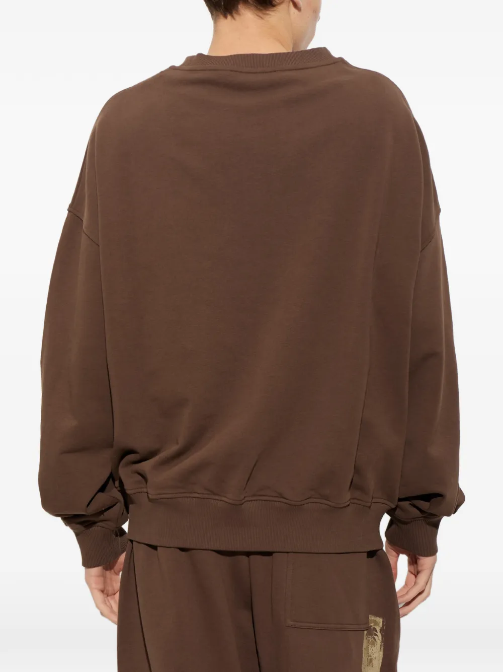Palm Angels palm-print cotton sweater Bruin