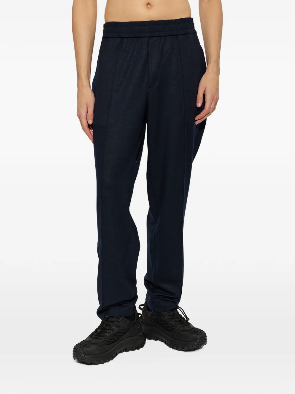 Moncler straight-cut trousers Blauw