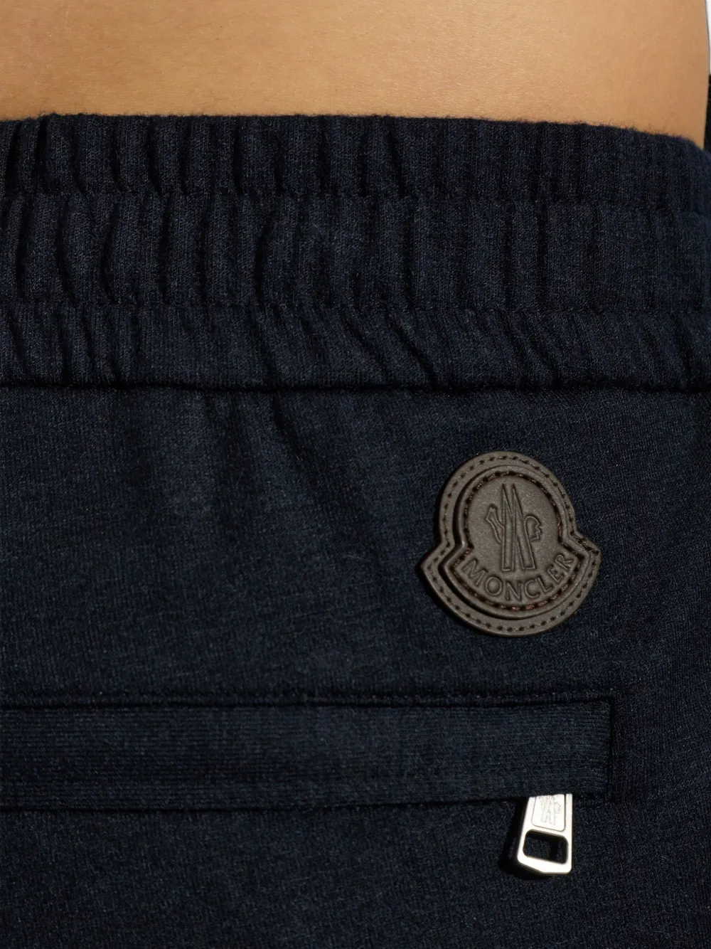 Moncler straight-cut trousers Blauw