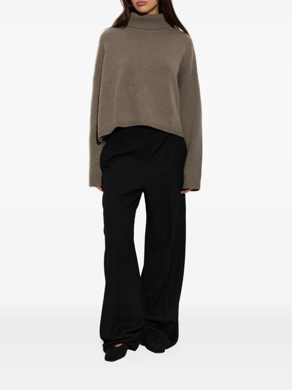 Lisa Yang Zelrina turtleneck sweater Bruin