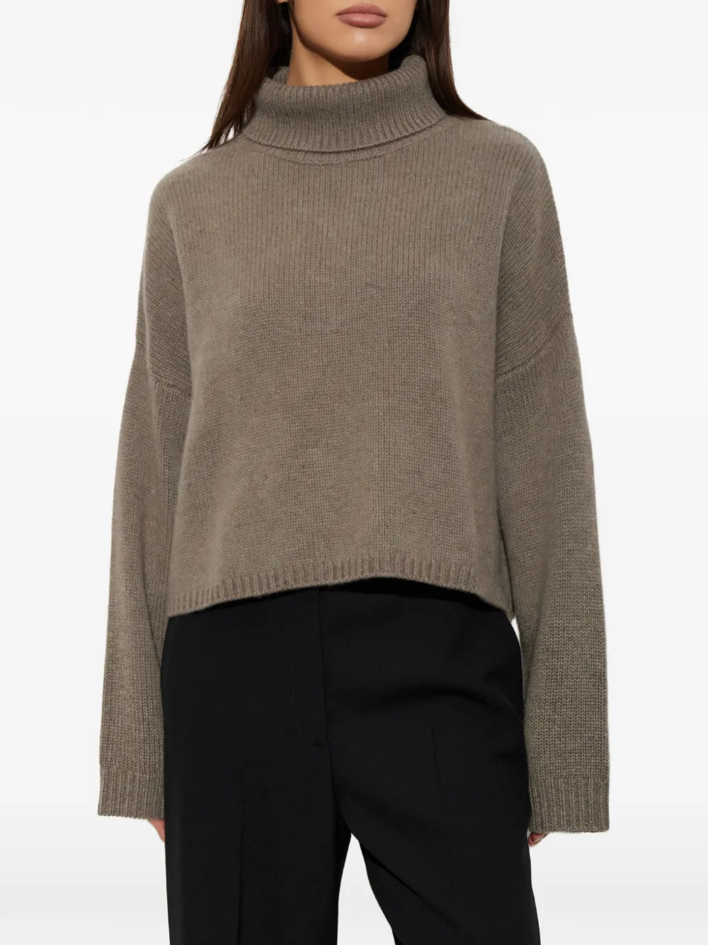 Lisa Yang Zelrina turtleneck sweater Bruin