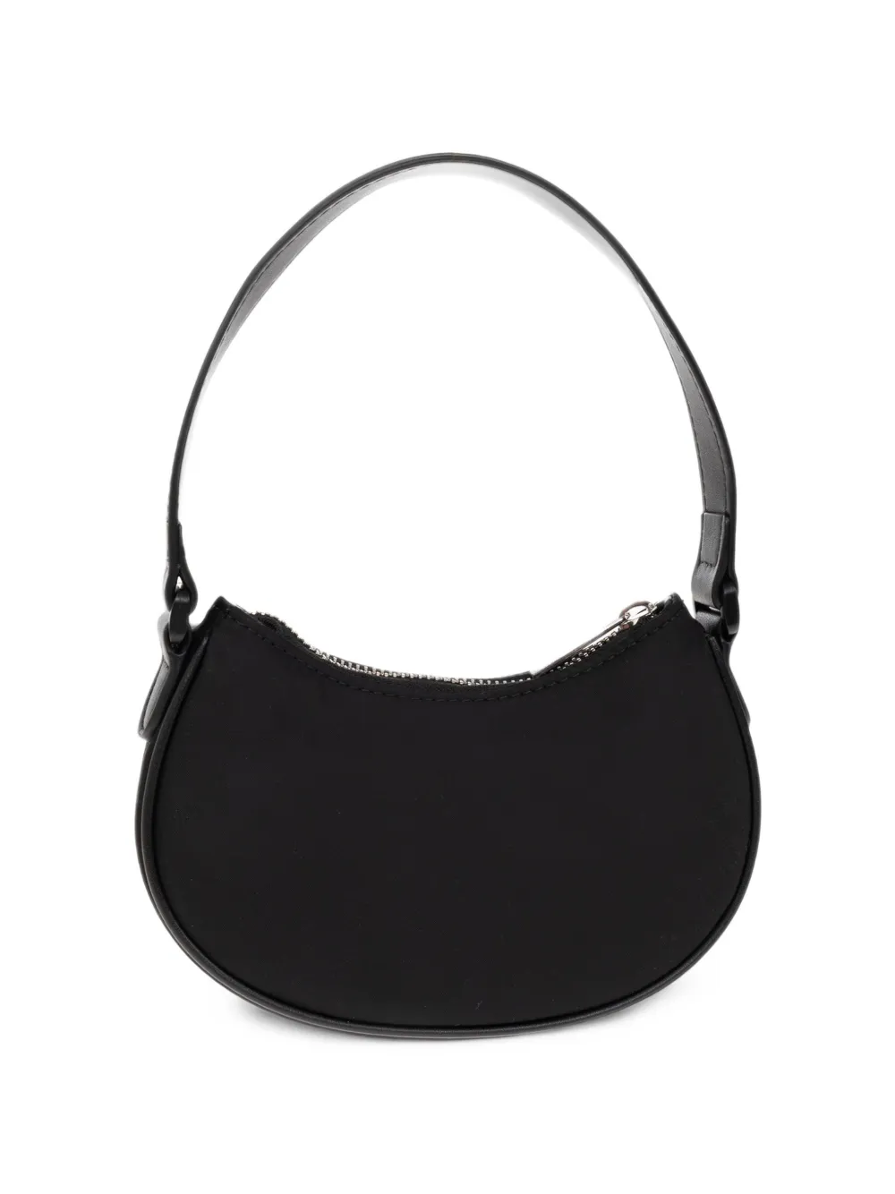 Off-White Kids logo-print shoulder bag Zwart