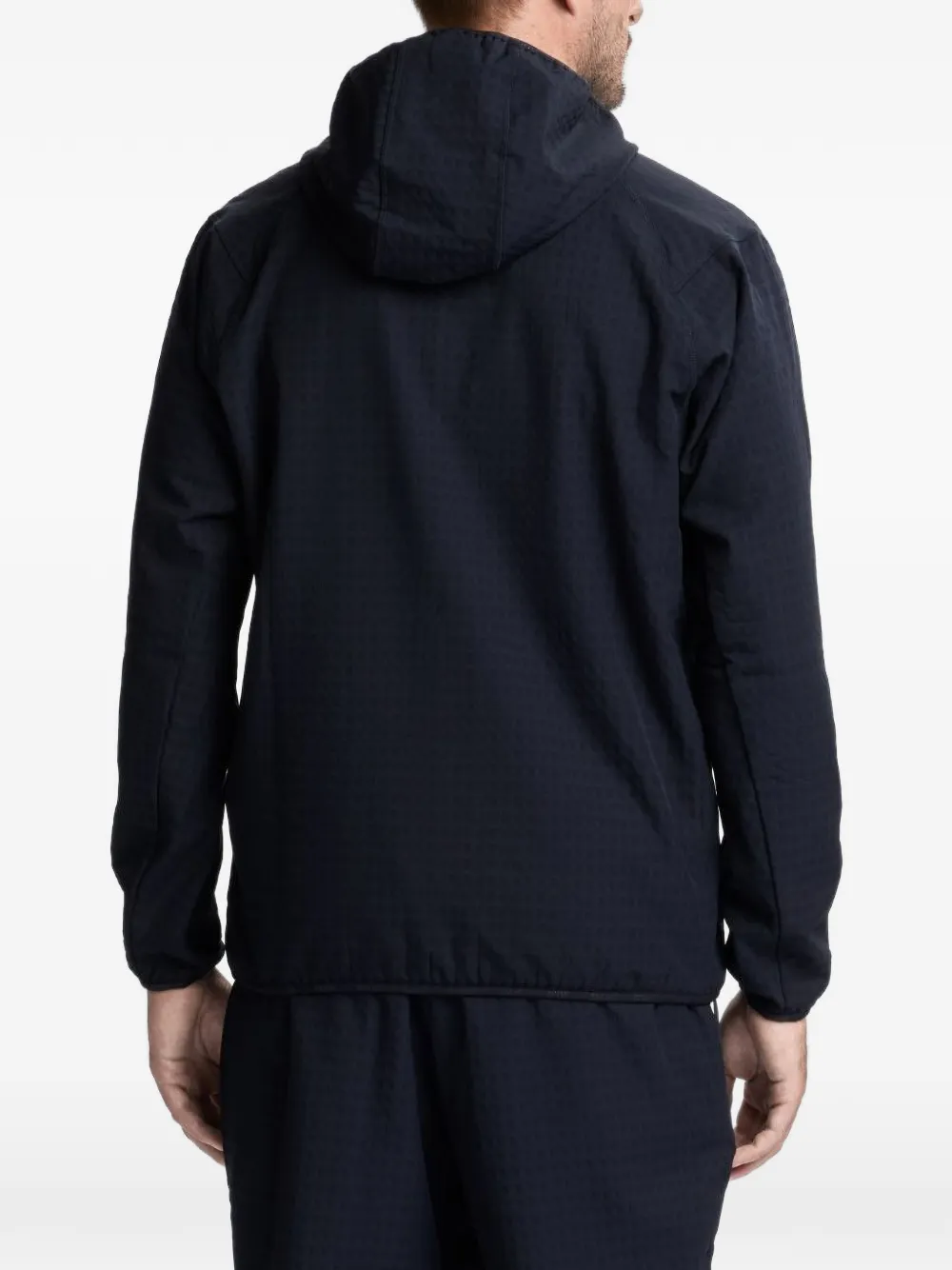 SLAM zip-up hoodie Blauw