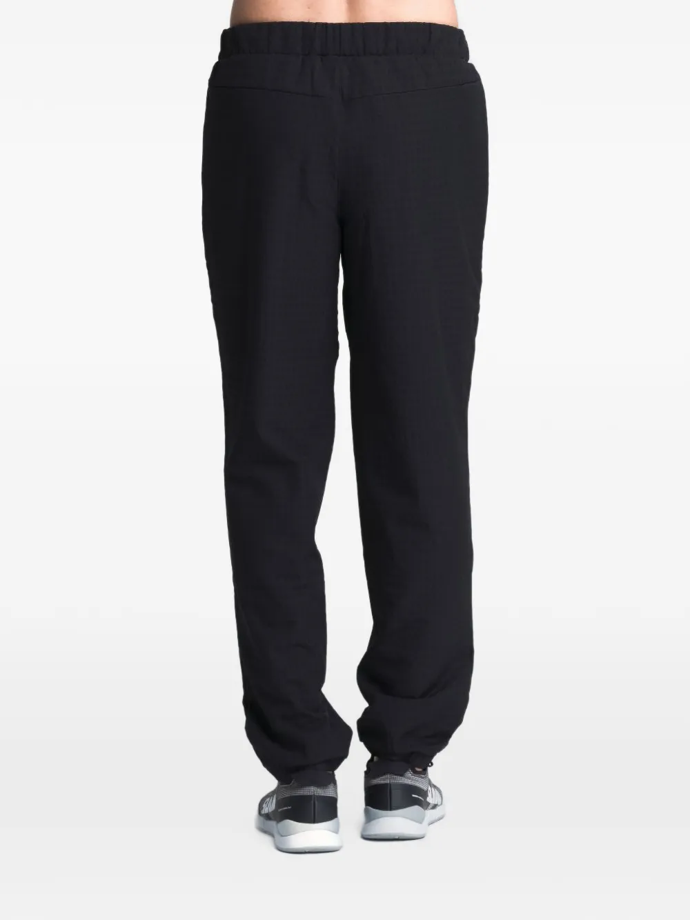 SLAM Altura Grid drawstring-waist track pants Blauw