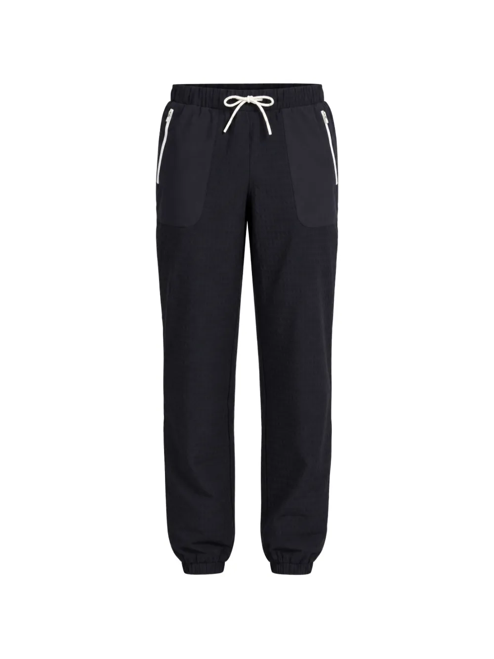 SLAM Altura Grid drawstring-waist track pants Blauw