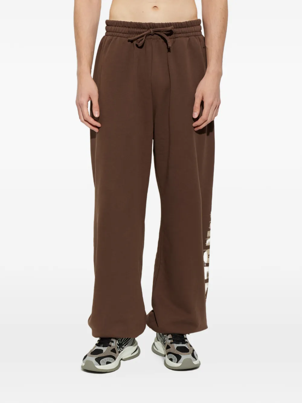 Palm Angels logo-print track pants Bruin