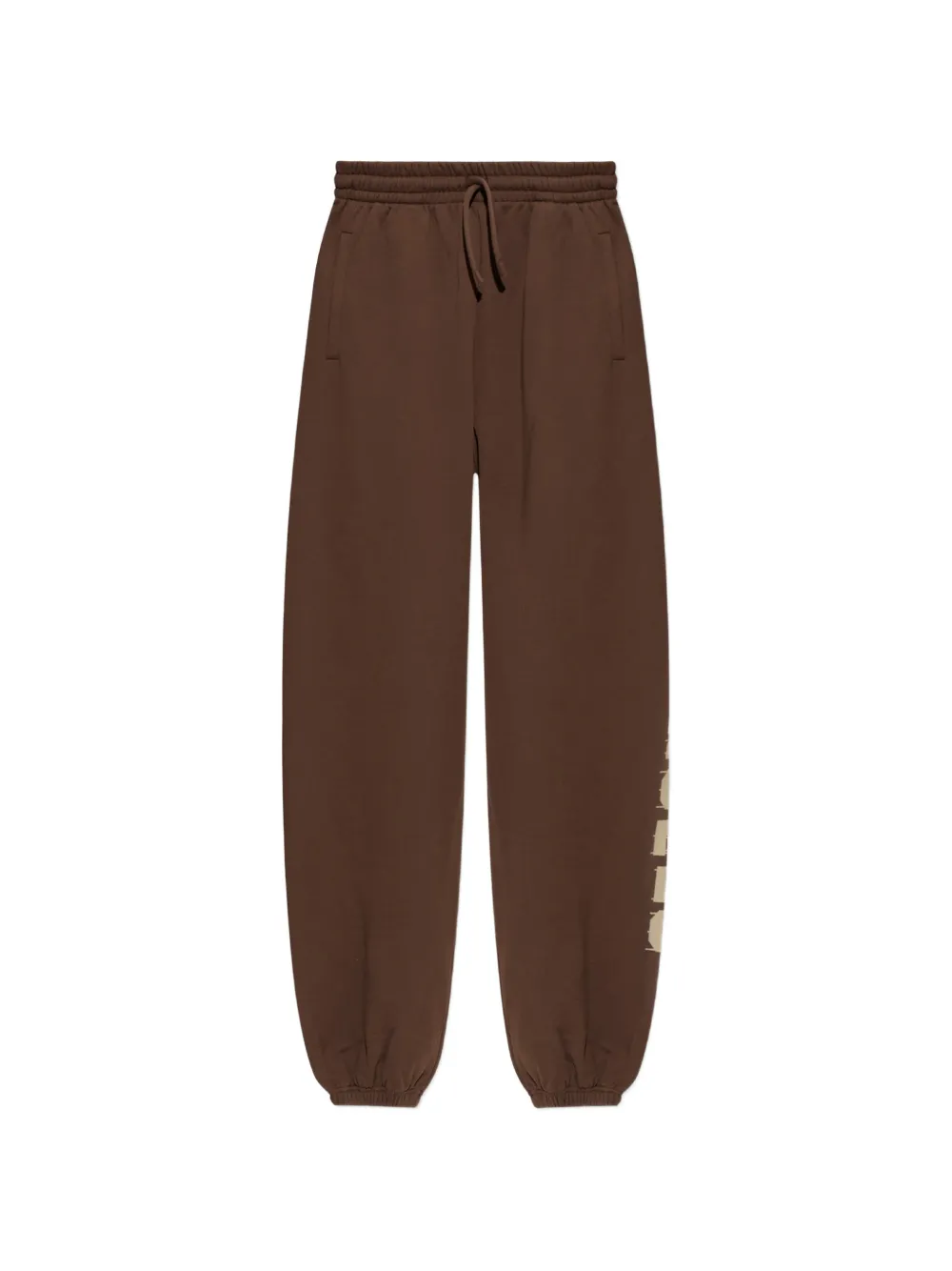 Palm Angels logo-print track pants - Marrone