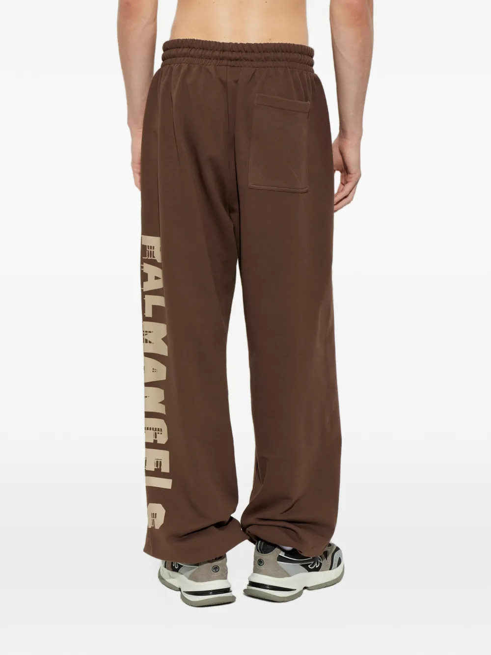 Palm Angels logo-print track pants Bruin