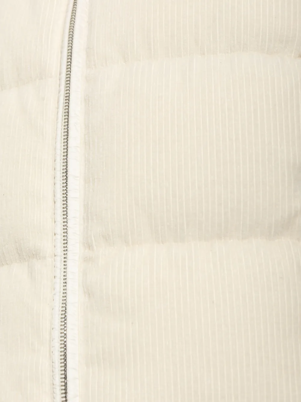 Paul & Shark corduroy-effect hooded gilet Beige