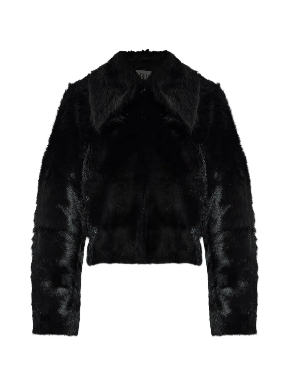 By Malene Birger Rowani fur-effect jacket Zwart
