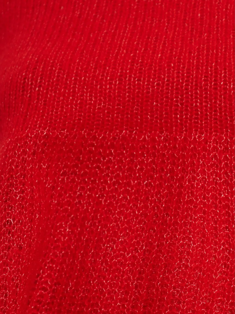 Lisa Yang Portia peplum sweater Rood