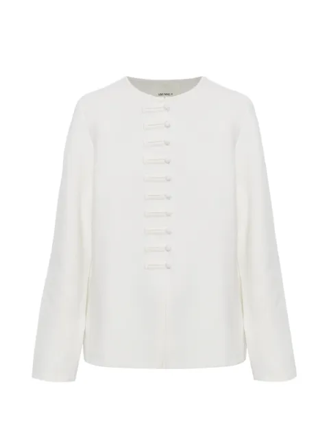 Lisa Yang Han Fu knot-fastening cardigan