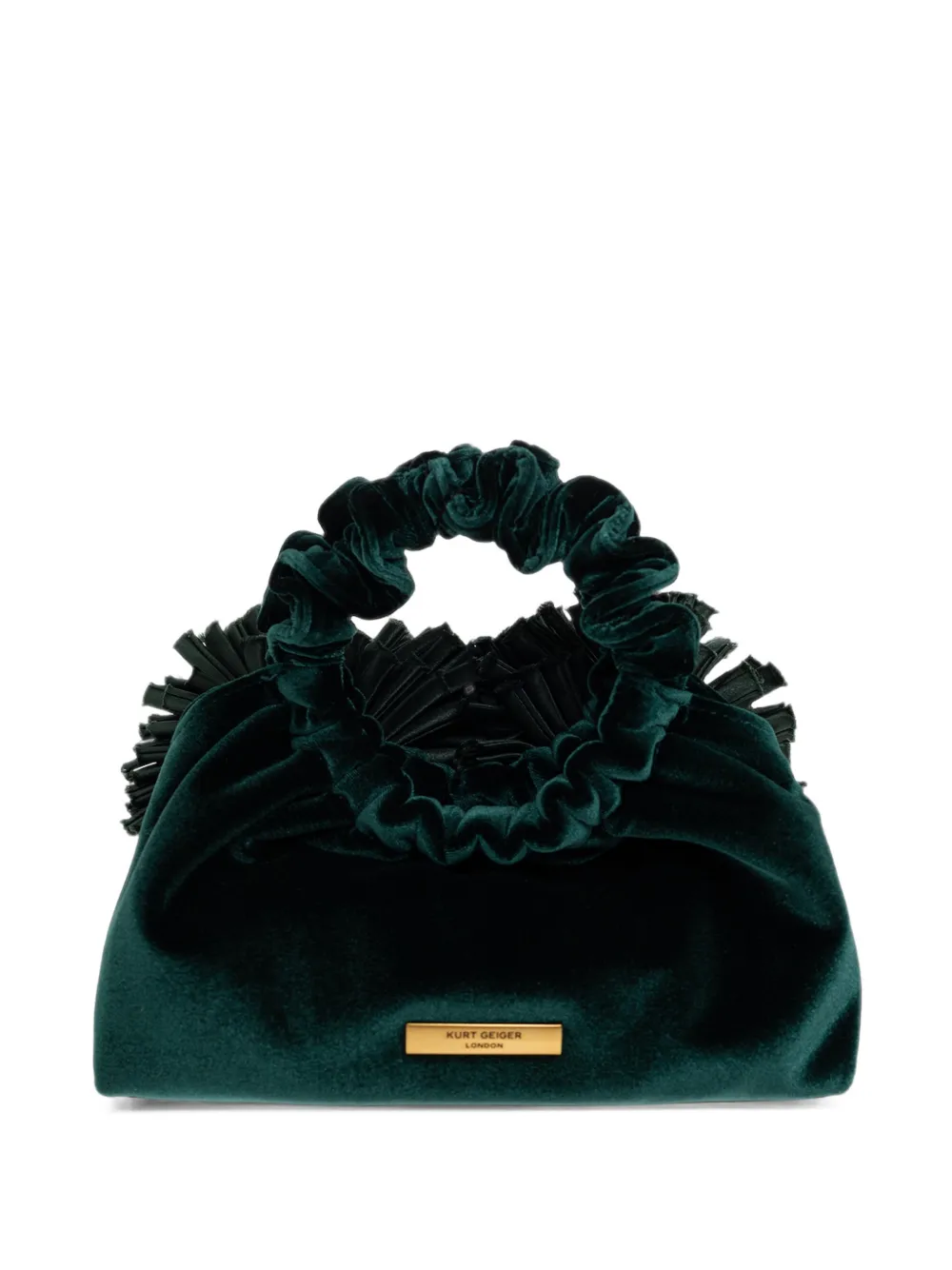 Kurt Geiger London Mini Pom shoulder bag - Green