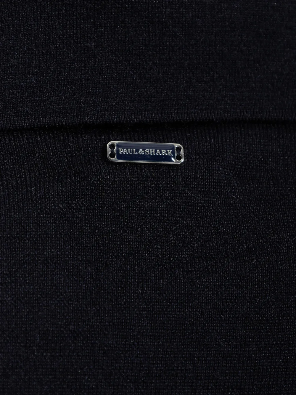 Paul & Shark long-sleeve V-neck sweater Zwart