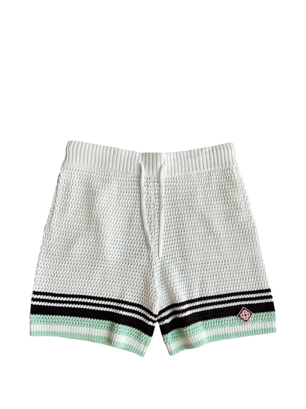 Casablanca crochet cotton shorts Wit