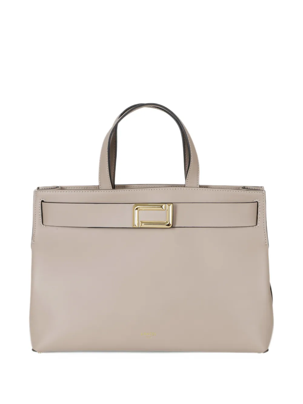 Lancel M Angele De Lancel leather tote bag - Neutrals
