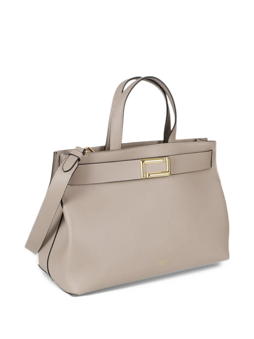 Lancel M Angele De leather tote bag Beige