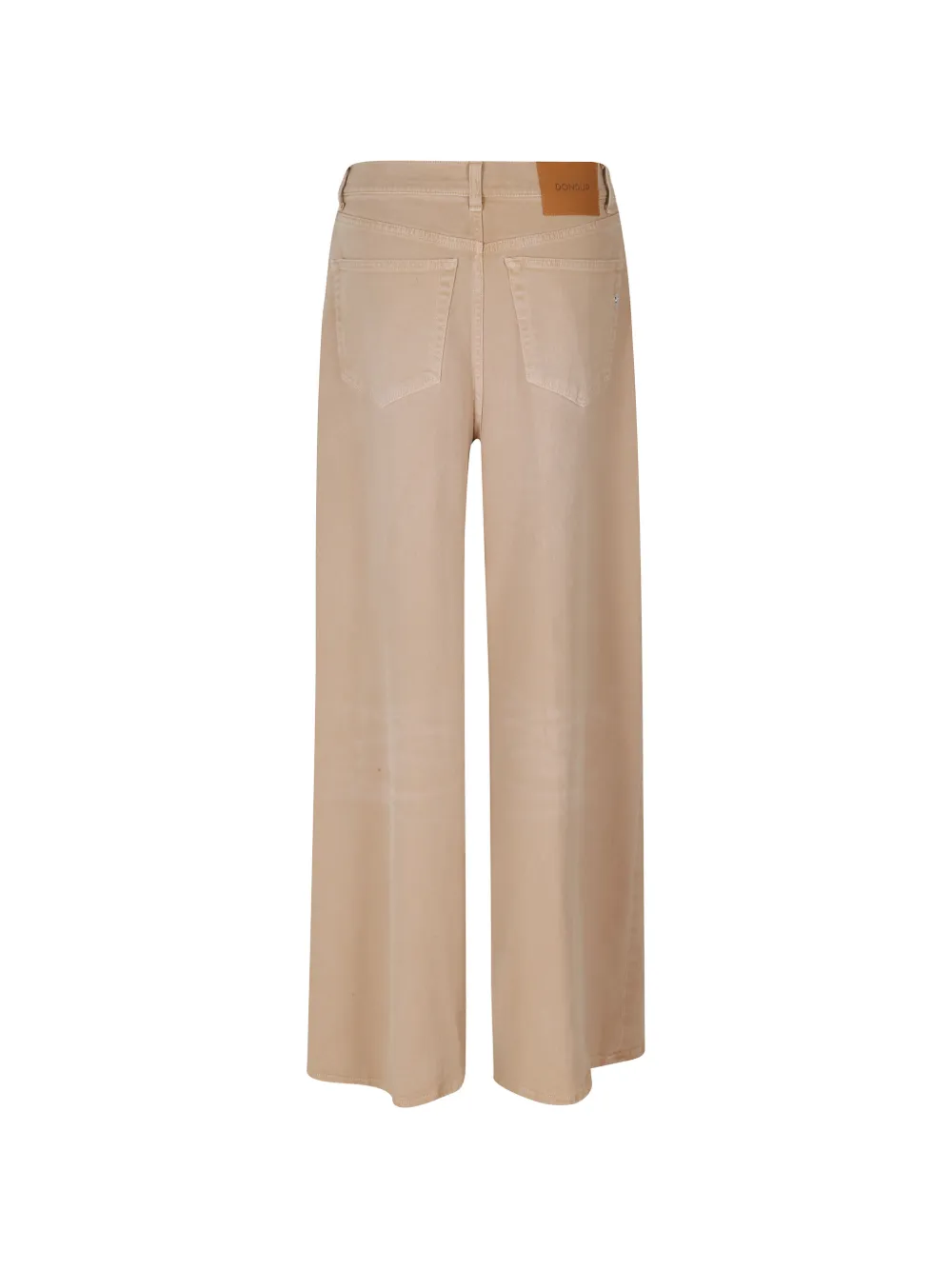 DONDUP pleated wide-leg jeans Beige