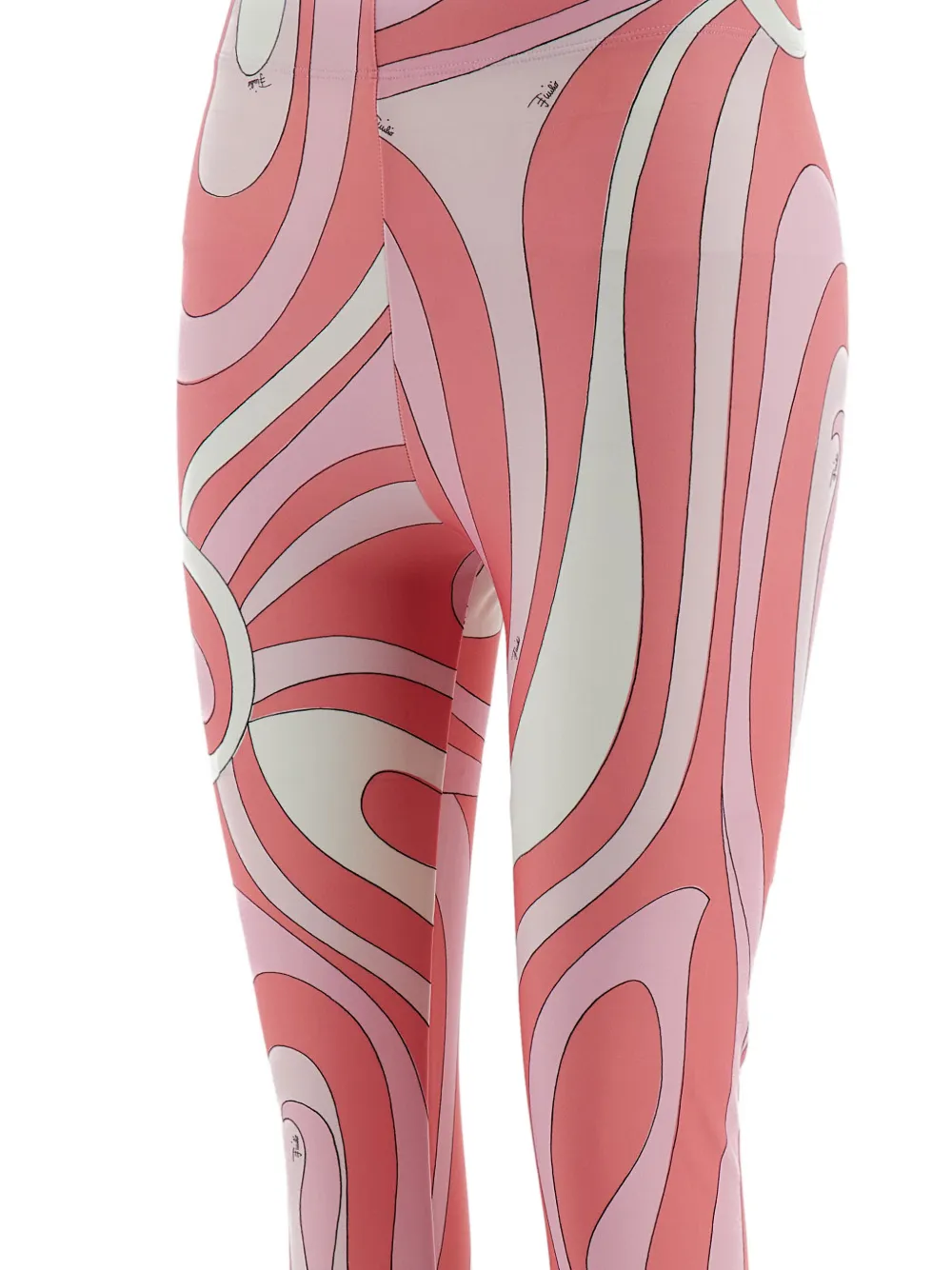 PUCCI Marmo-print leggings Roze
