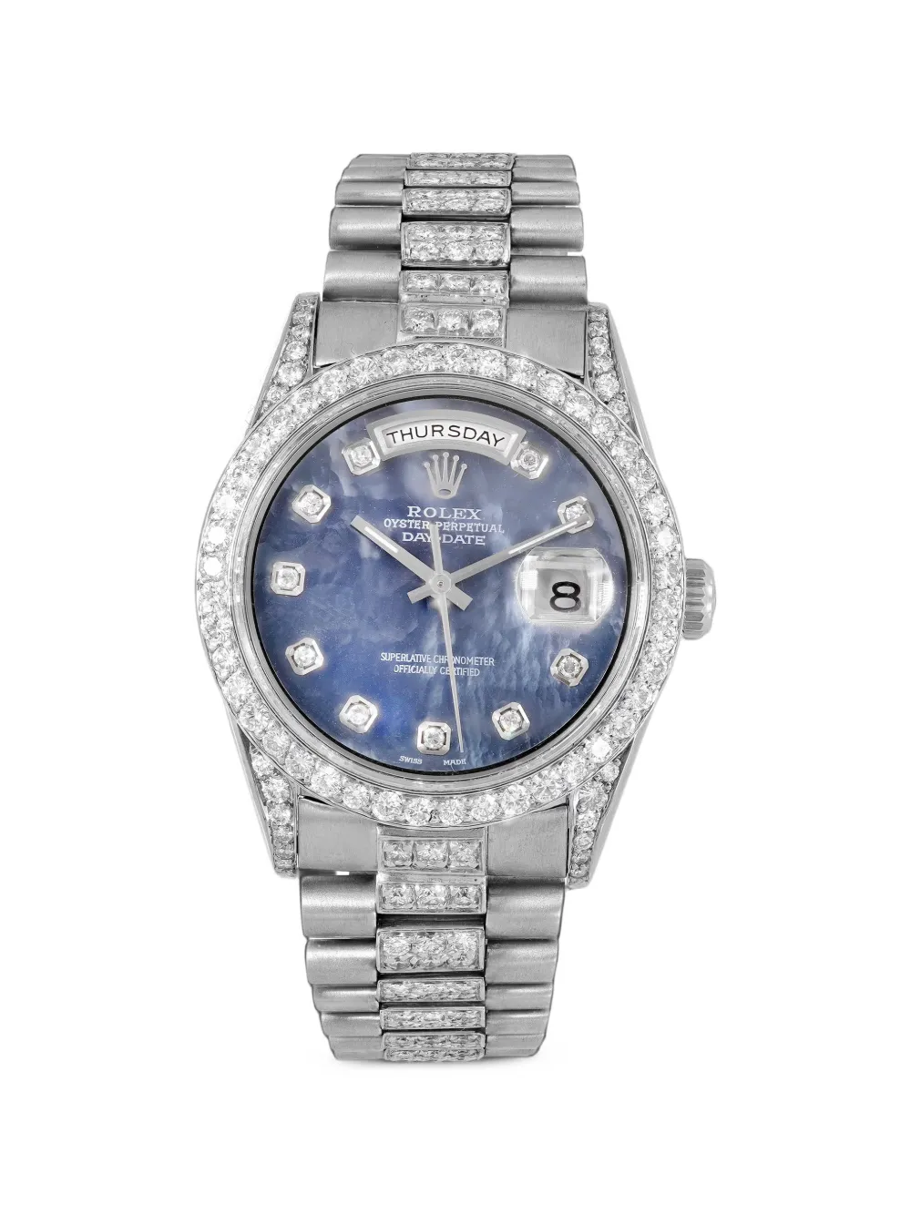 Rolex 1989 Day-Date 36mm watch - Blu
