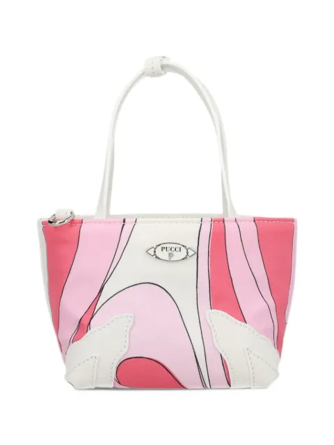 PUCCI Palio mini tote silk bag