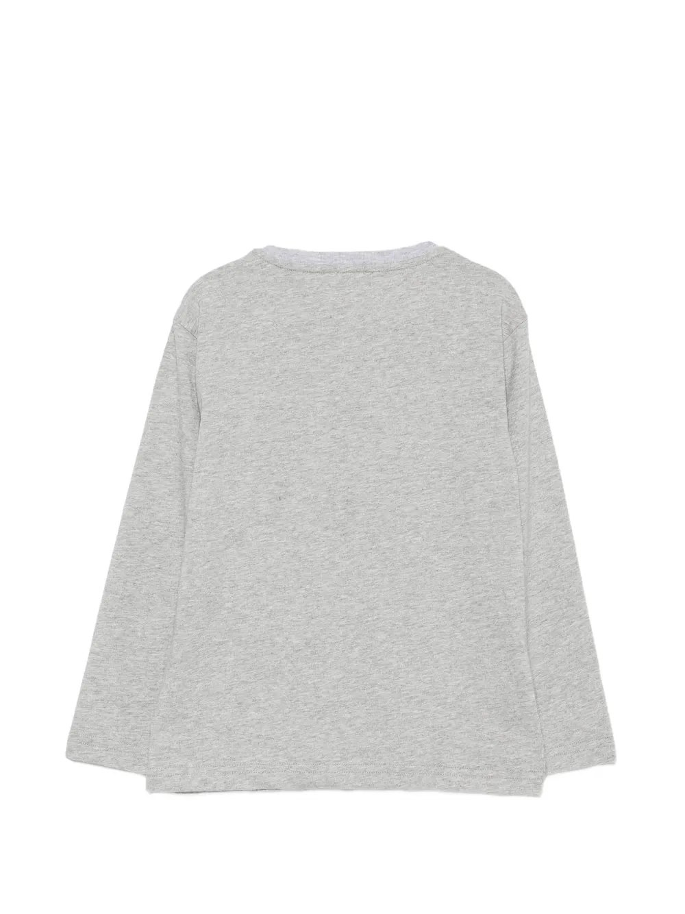 Il Gufo graphic-print long-sleeve T-shirt Grijs