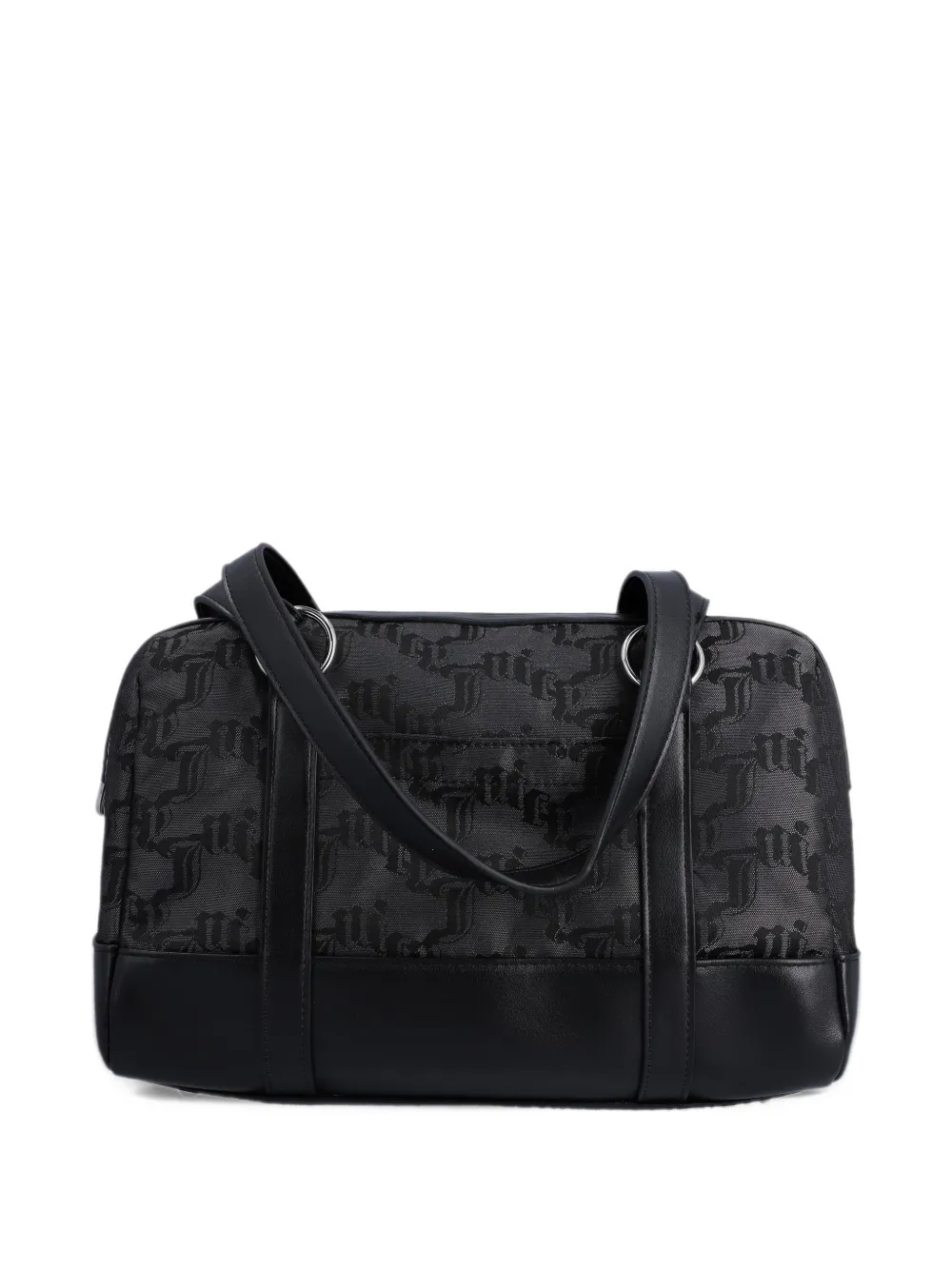 Juicy Couture jacquard double-handle shoulder bag Zwart