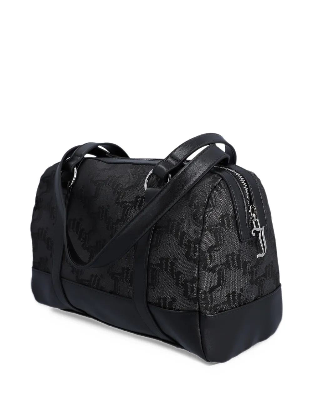 Juicy Couture jacquard double-handle shoulder bag Zwart