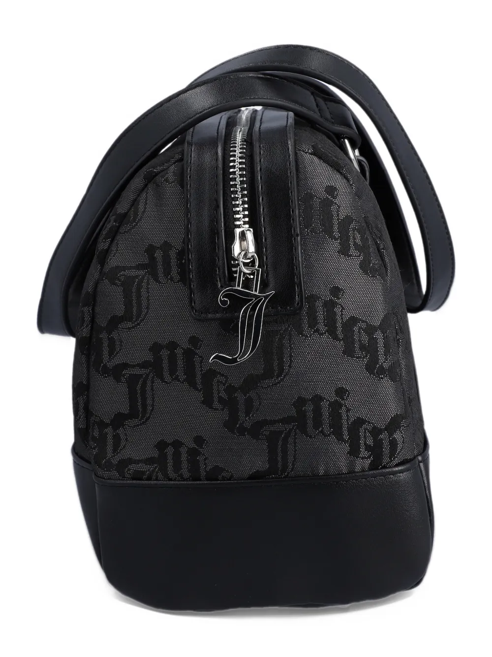 Juicy Couture jacquard double-handle shoulder bag Zwart