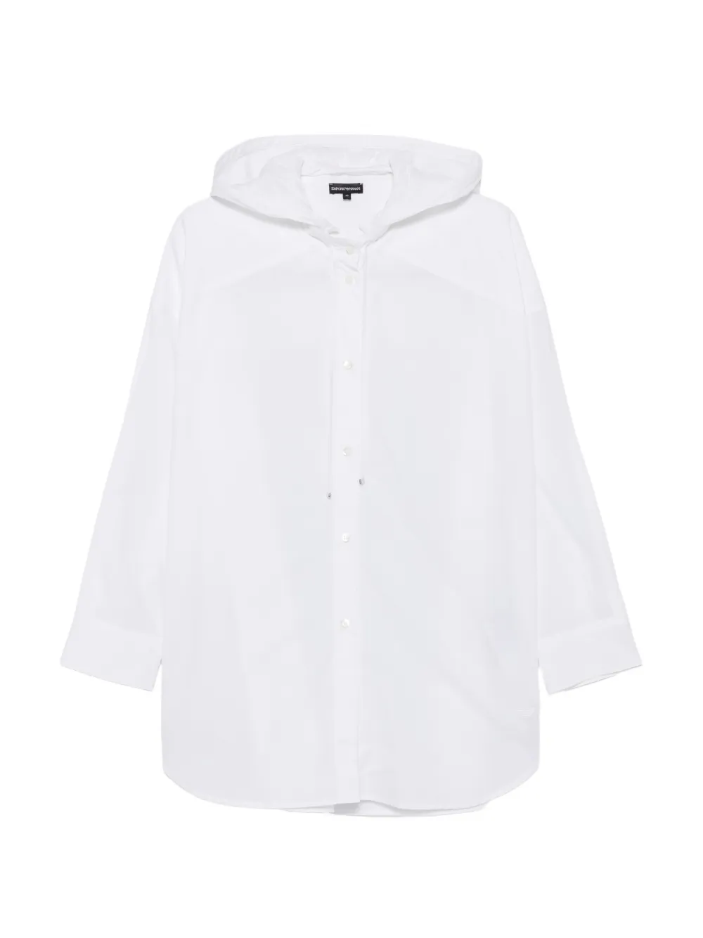 Emporio Armani Camicia con cappuccio - Bianco