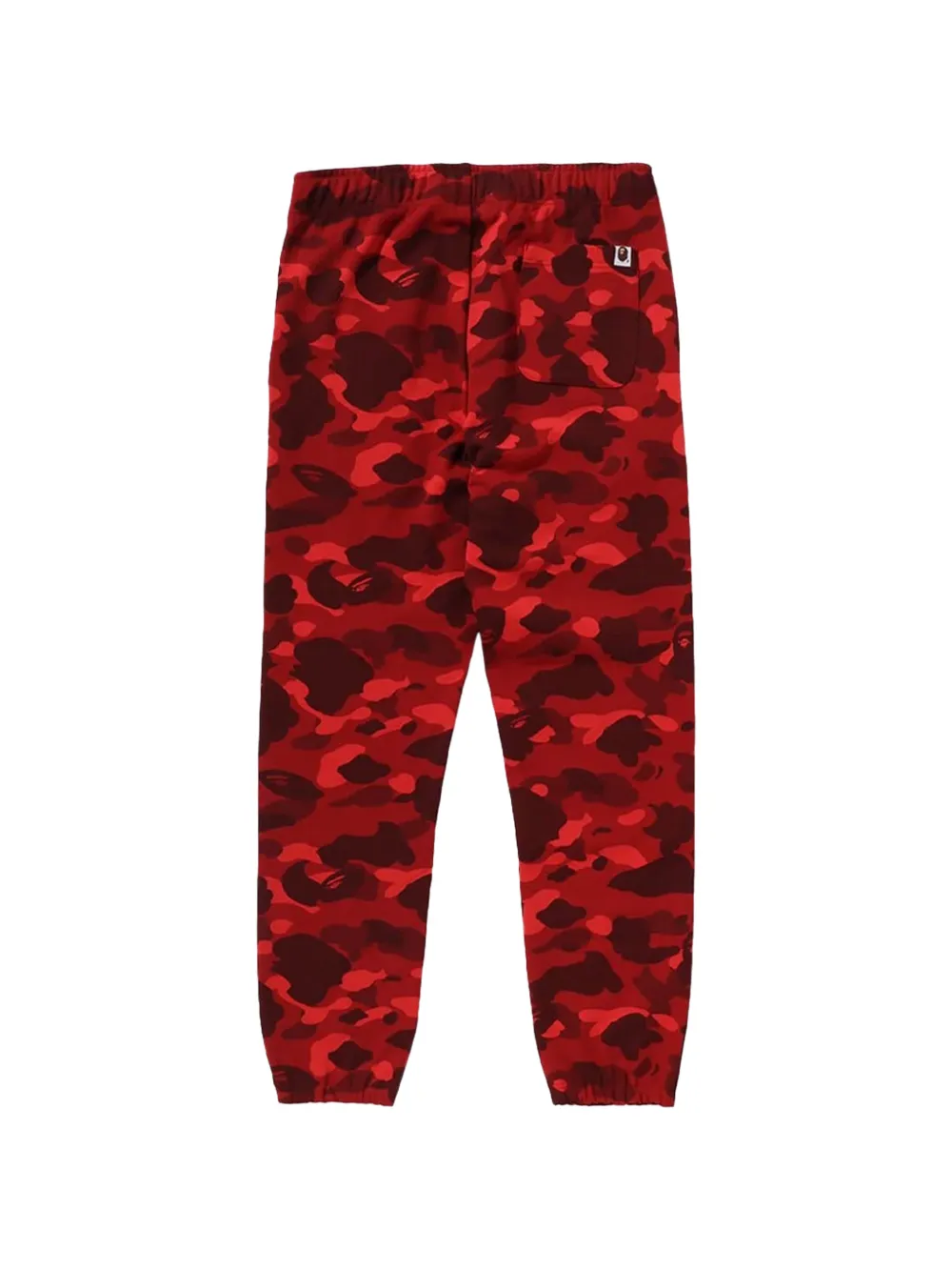 A BATHING APE Color Camo Shark track pants Rood