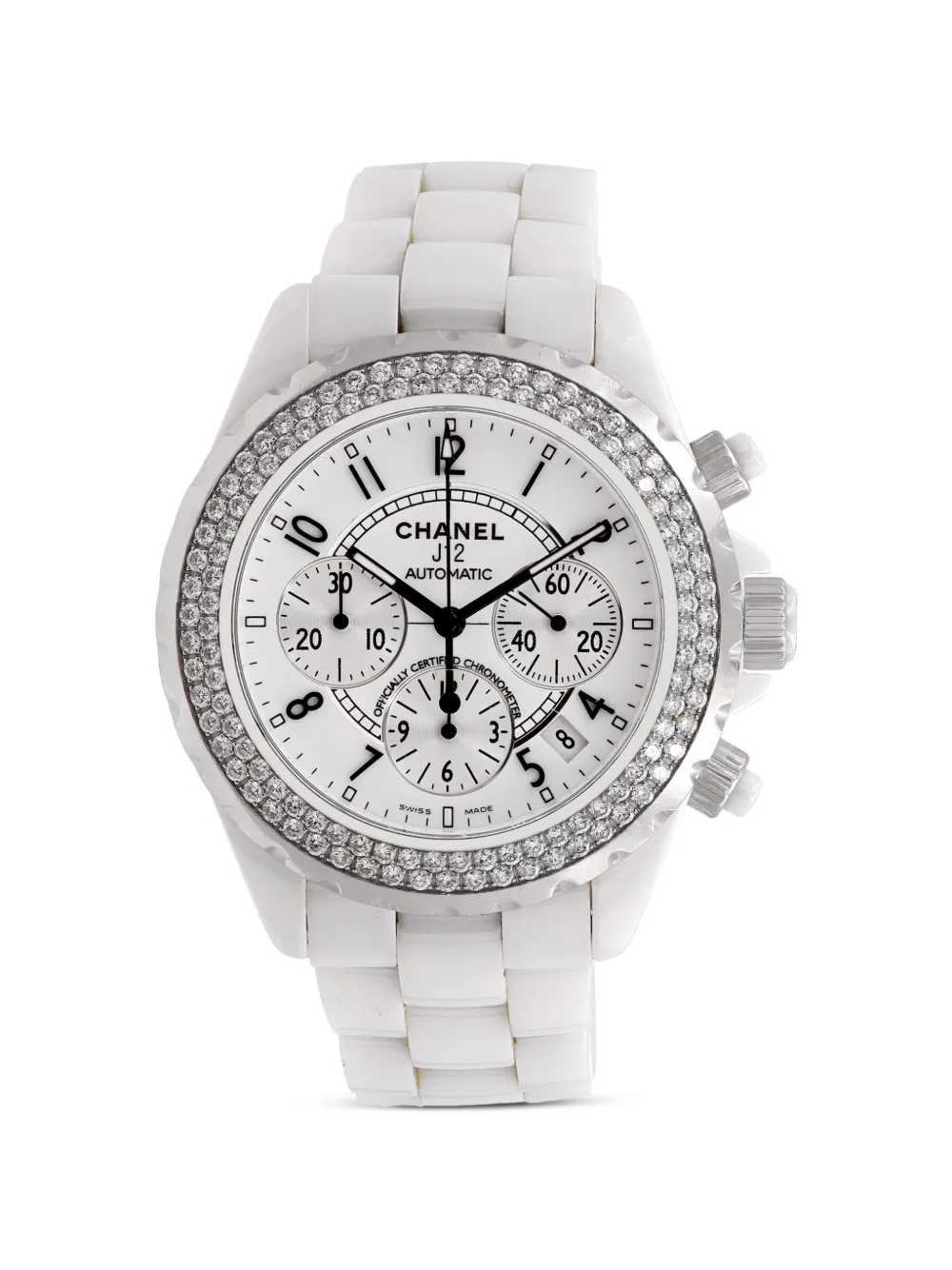 CHANEL Pre-Owned J12 41mm watch - Bianco