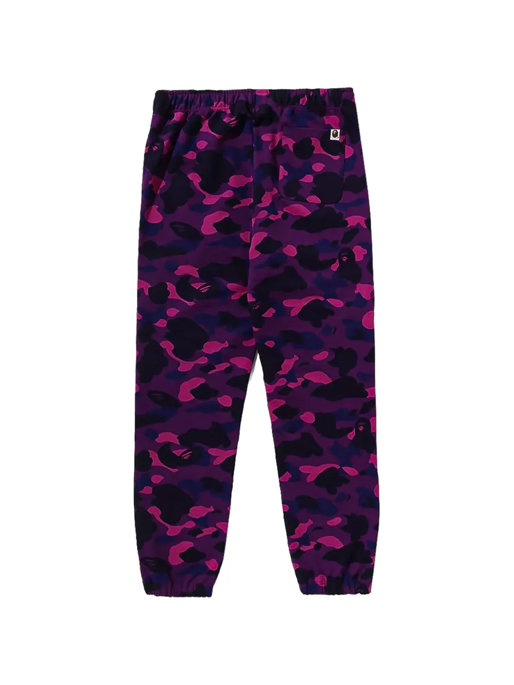A BATHING APE Color Camo Shark track pants Paars