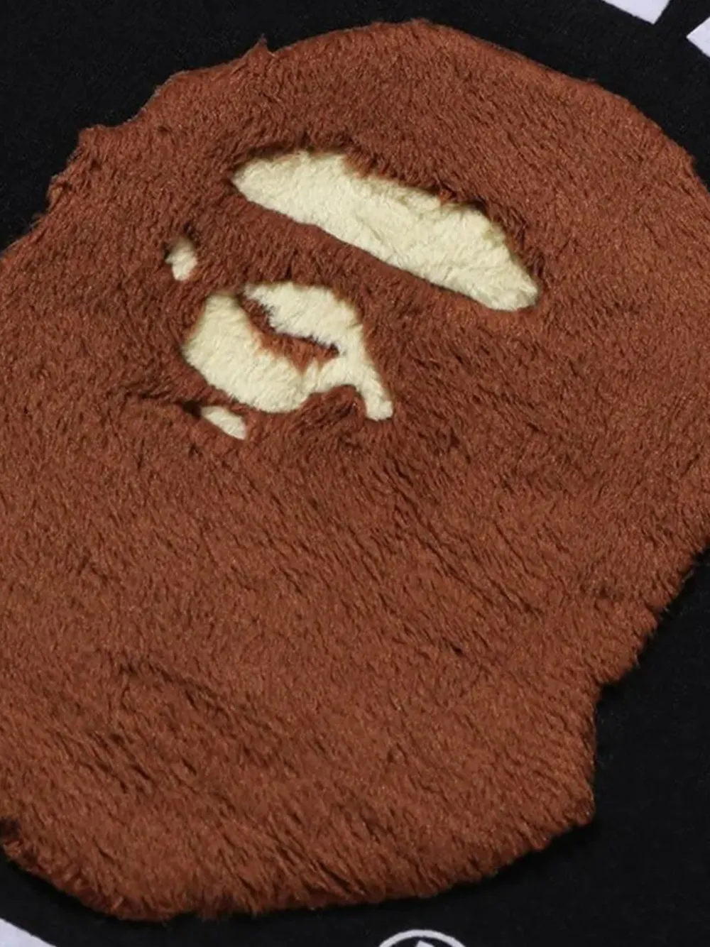 A BATHING APE BOA College T-shirt Zwart