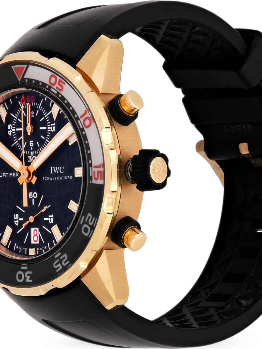 IWC Schaffhausen Aquatimer 44mm watch - Schwarz