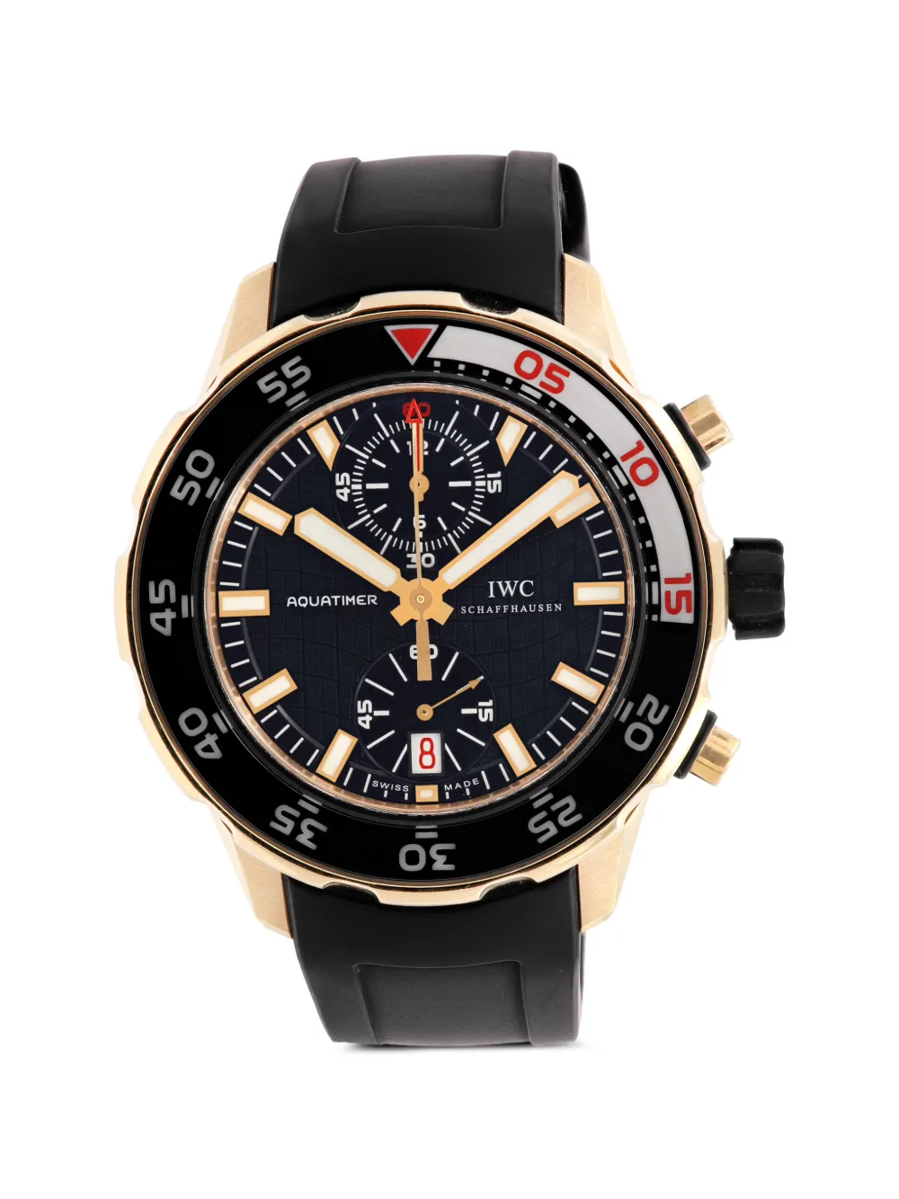 IWC Schaffhausen Aquatimer 44mm watch - Schwarz