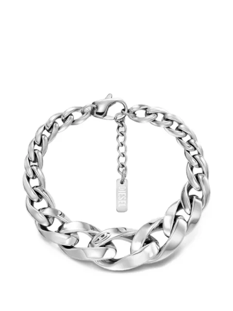Diesel stainless steel chain bracelet