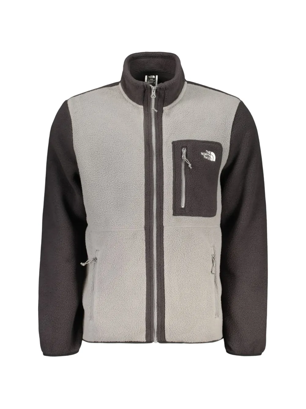 The North Face Yumiori fleece-texture panelled sweater Bruin