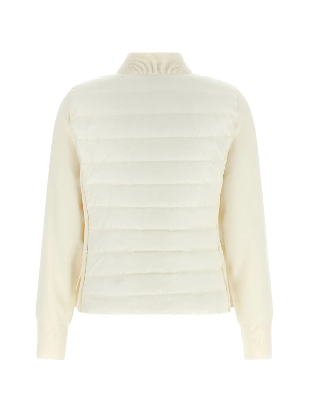 Moncler quilted panel cardigan Beige