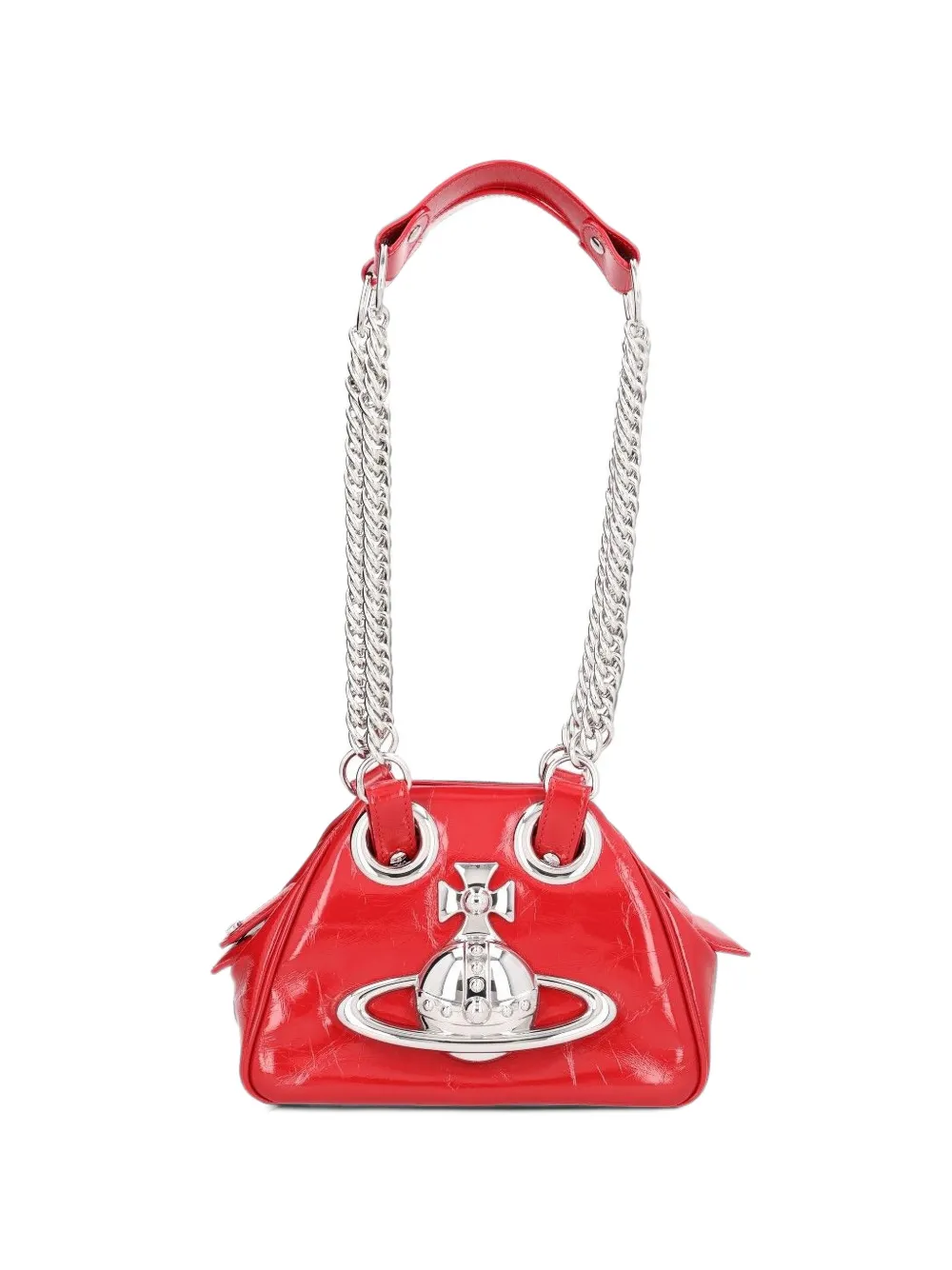 Vivienne Westwood Archive Orb chain handbag - Rosso