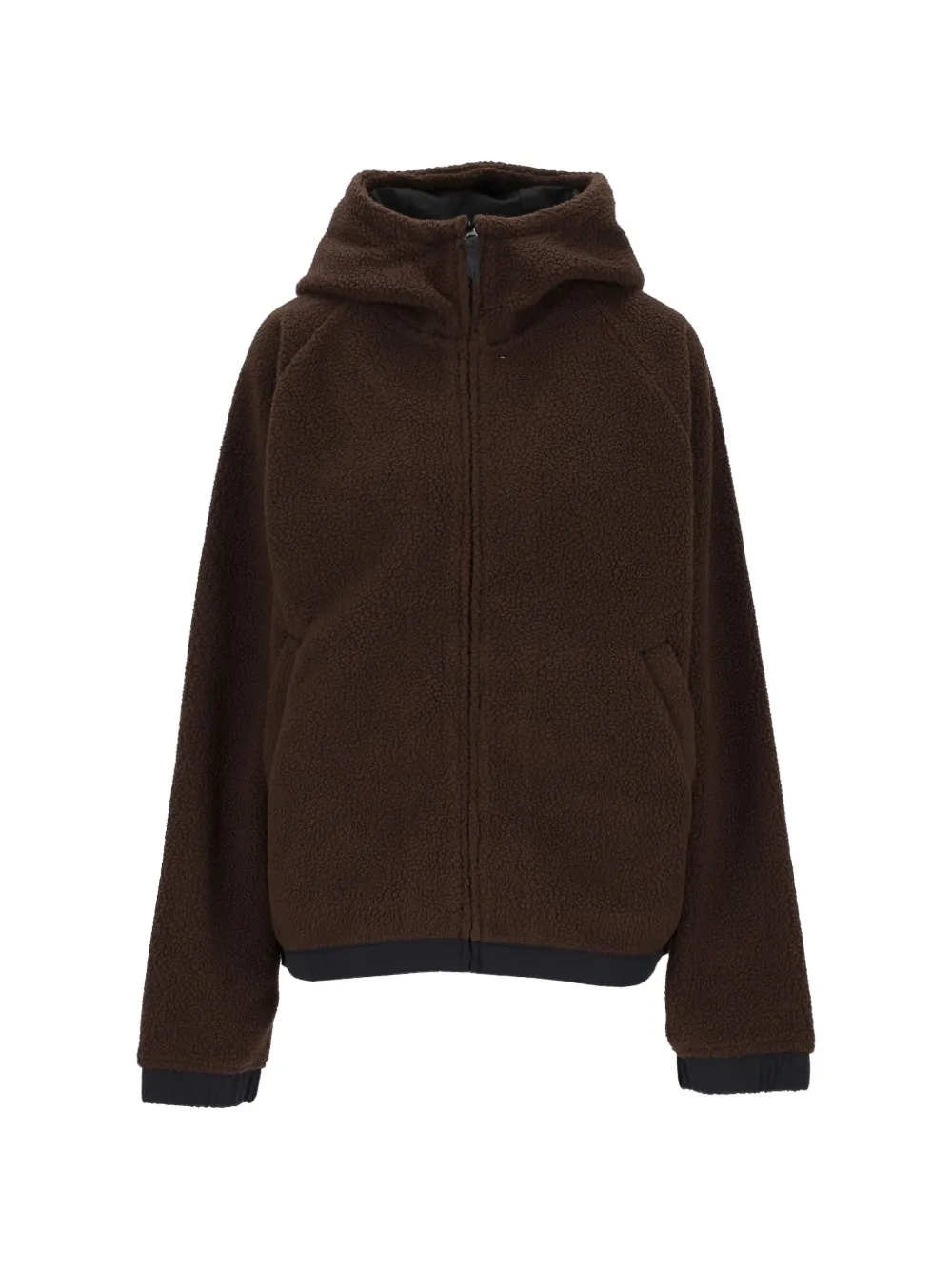 Carhartt WIP hooded limn C fleece jacket Bruin