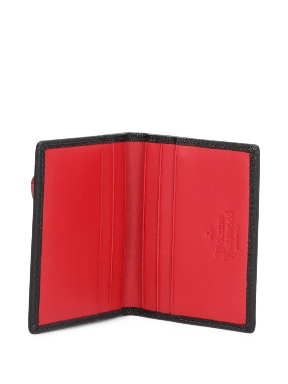 Vivienne Westwood wax-seal card holder Zwart
