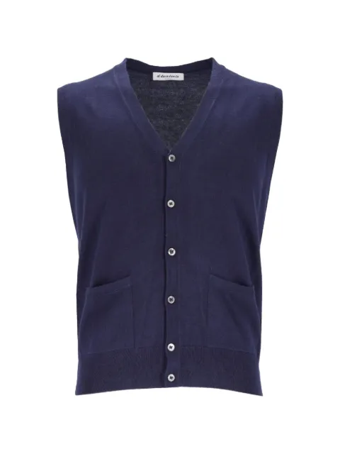 Al Duca D’Aosta 1902 button-up knitted vest