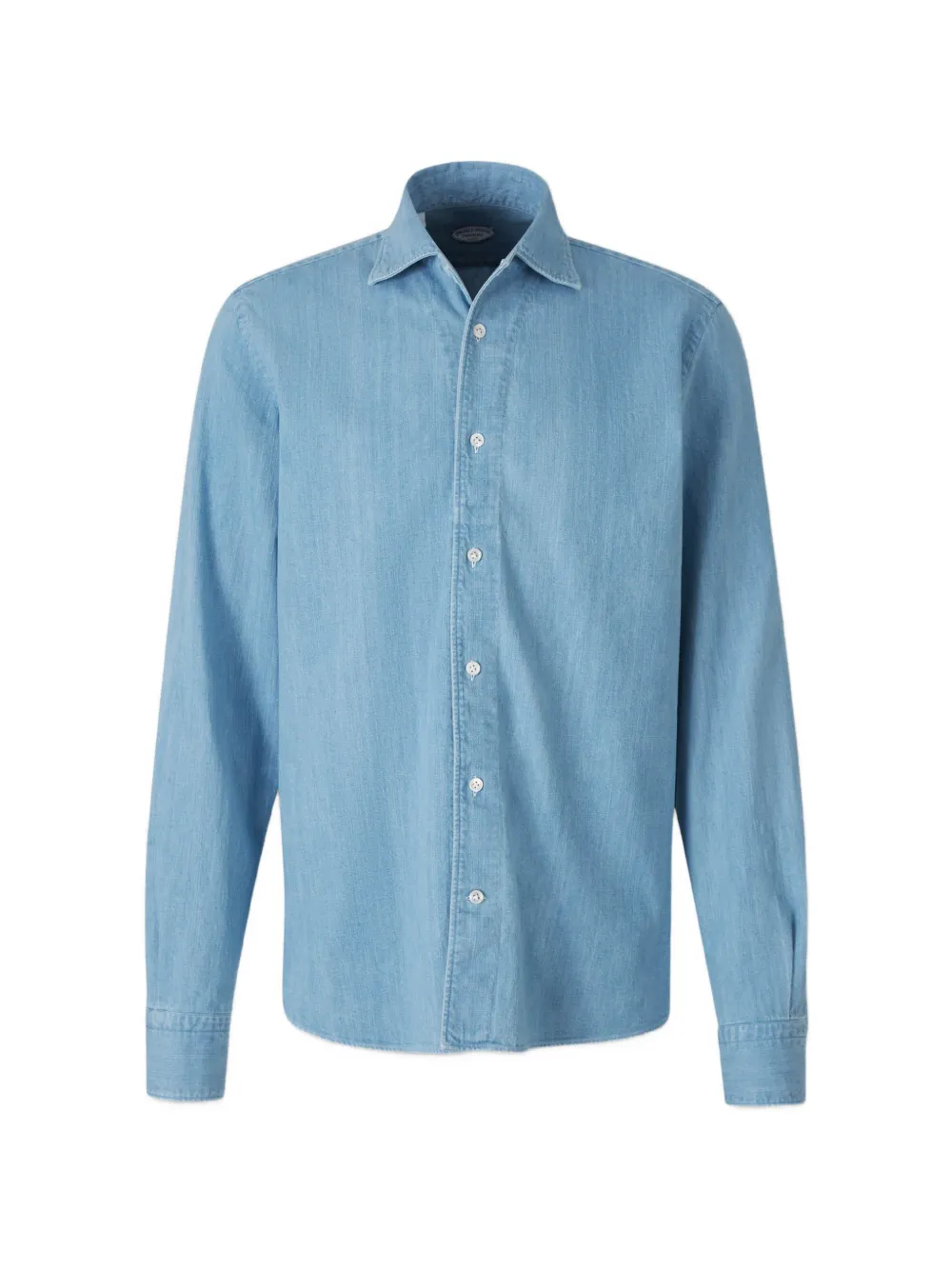 Vincenzo Di Ruggiero button-down long-sleeve shirt - Blau