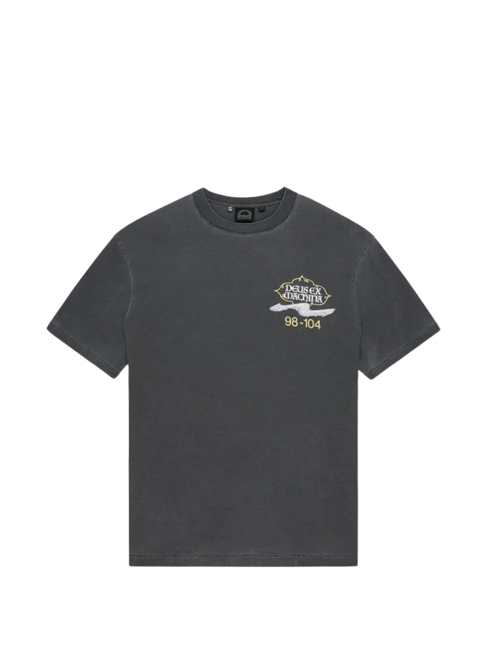 Deus Ex Machina Easy Peacey stone-washed T-shirt - Grau