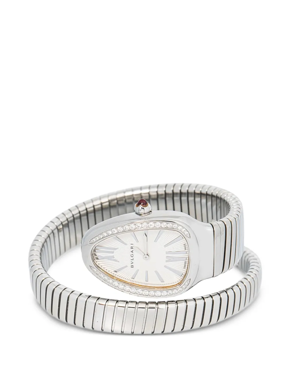 Bvlgari Pre-Owned Serpenti 35mm watch - Argento