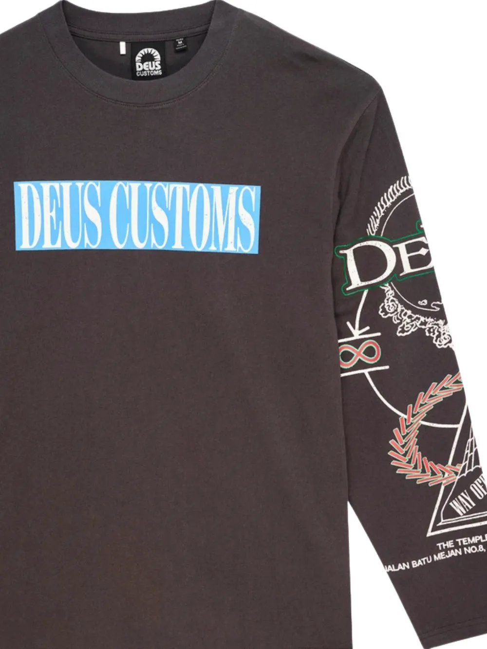 Deus Ex Machina Sundance T-shirt met grafische print Grijs